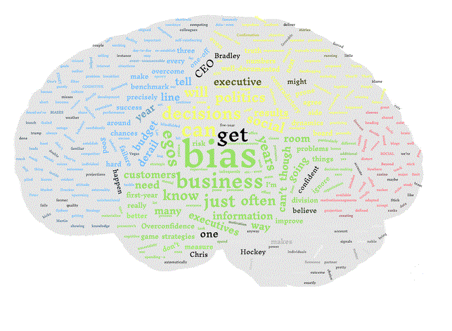 cognitive bias brain map