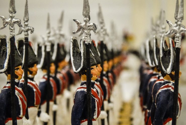 model tin soldiers